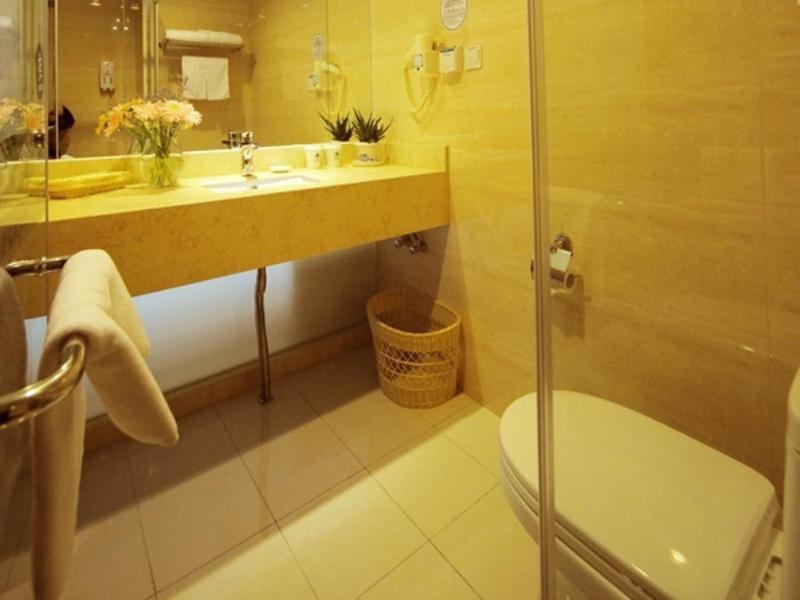 Greentree Inn Shanghai West Huaxia Road Metro Station Express Hotel Luaran gambar