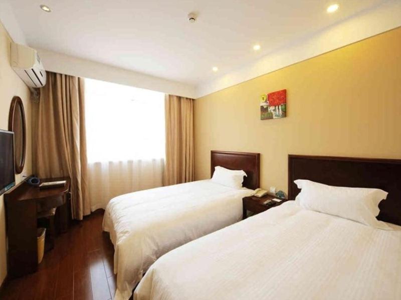 Greentree Inn Shanghai West Huaxia Road Metro Station Express Hotel Luaran gambar