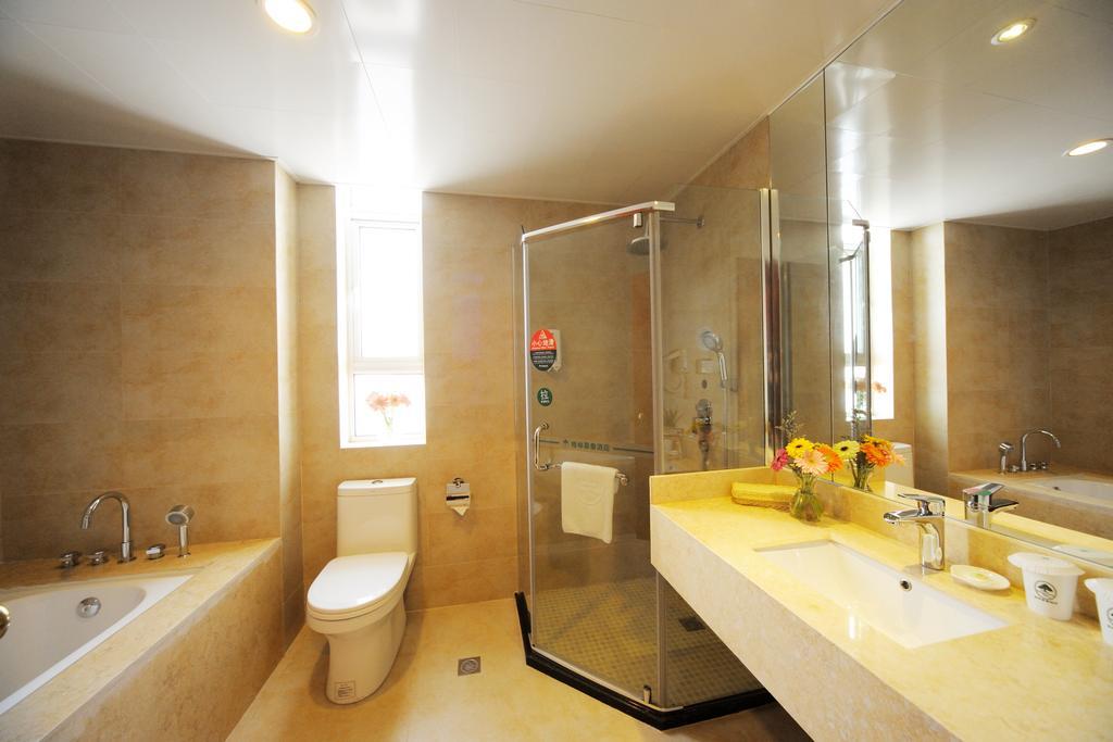 Greentree Inn Shanghai West Huaxia Road Metro Station Express Hotel Bilik gambar