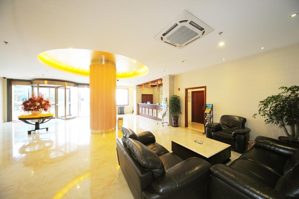 Greentree Inn Shanghai West Huaxia Road Metro Station Express Hotel Luaran gambar